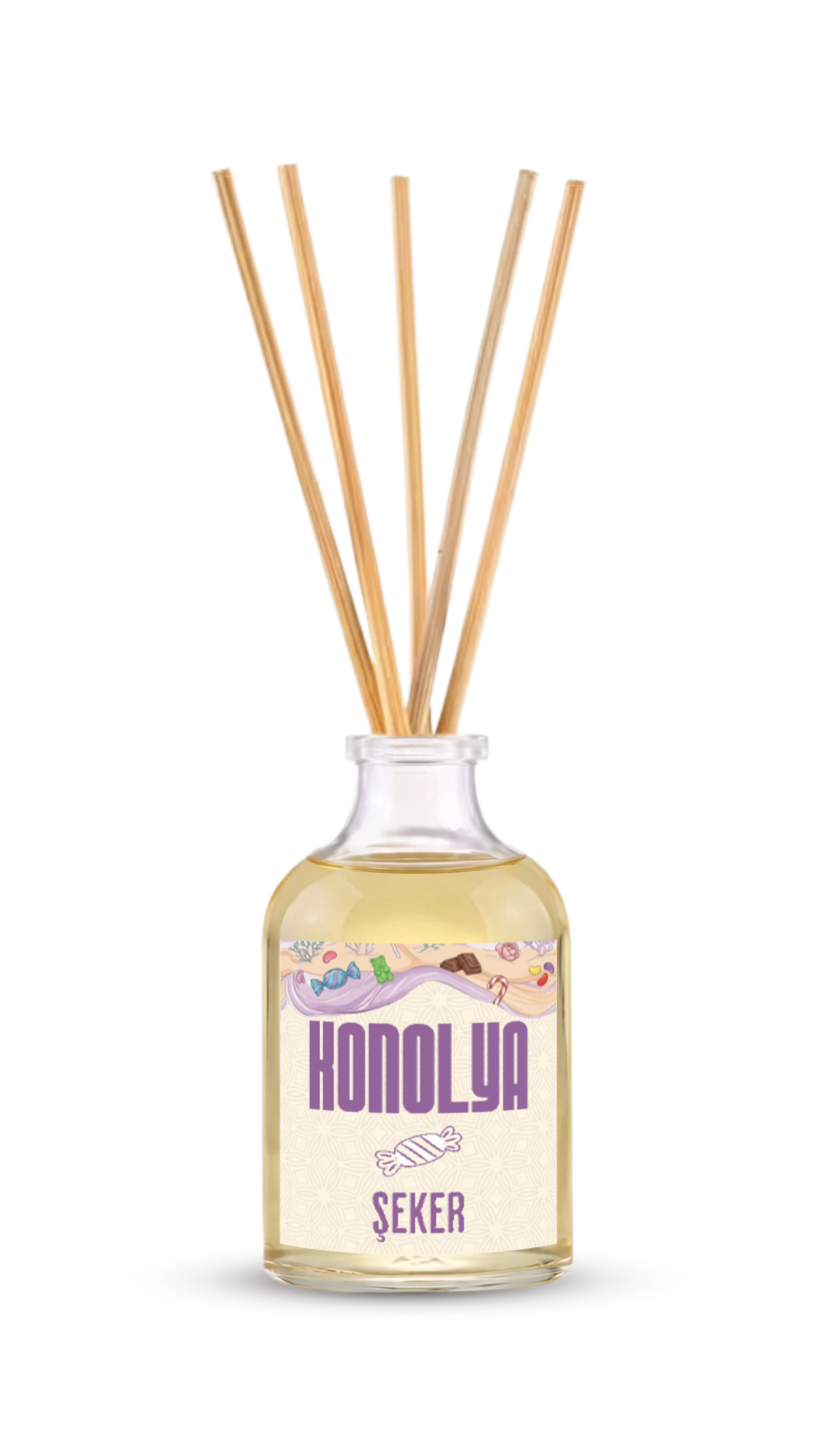 KONOLYA Bambu Şeker şişesi